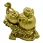 Statueta Feng Shui Wu Lou cu broasca raioasa din rasina 10cm