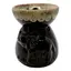 Vas aromaterapie din ceramica cu model Elefant - maro inchis