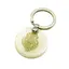 Breloc din sidef cu simbol Feng Shui - 30mm