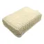 Burete exfoliant de baie din Sisal, dreptunghi, alb