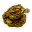 Statueta Feng Shui broasca raioasa din rasina 4cm, model 2