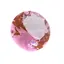 Cristal decorativ din sticla K9, diamant, mare - 6cm, roz